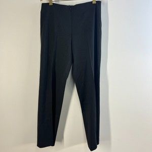 Fabrizo Gianni Womens Dark Grey Stretch Pants